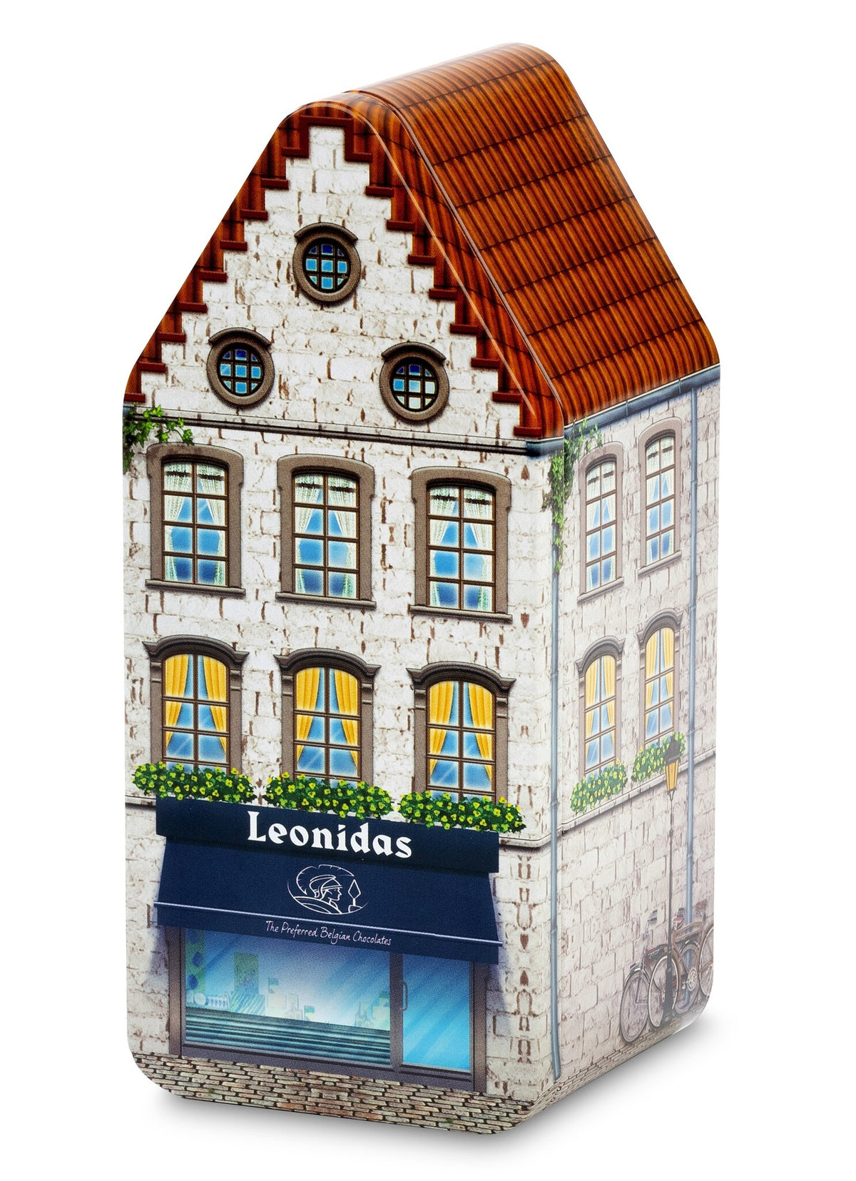 6109388 Metalen huis doos 6 vensters klein model  (1)