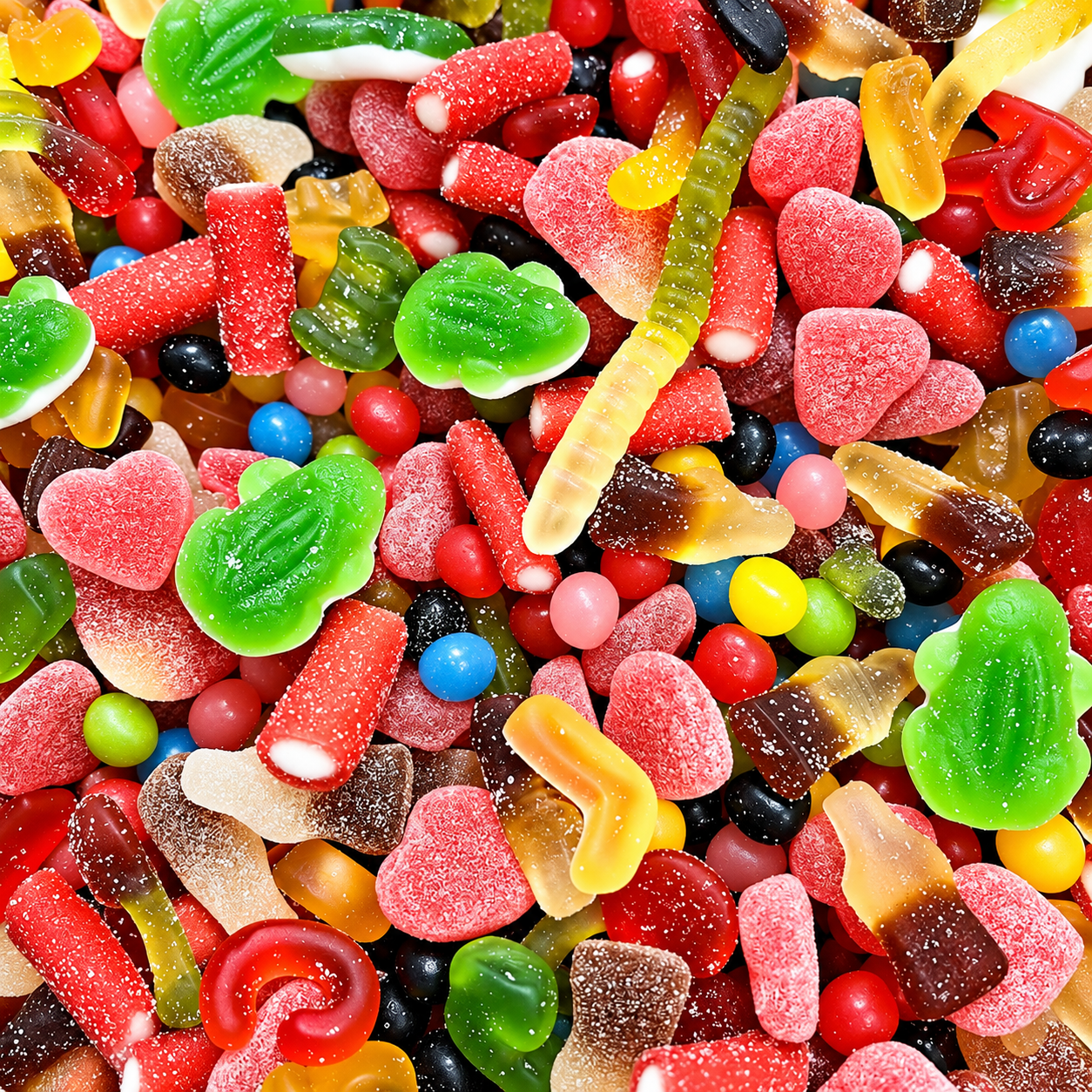Cône d'Halloween - 250g de bonbons