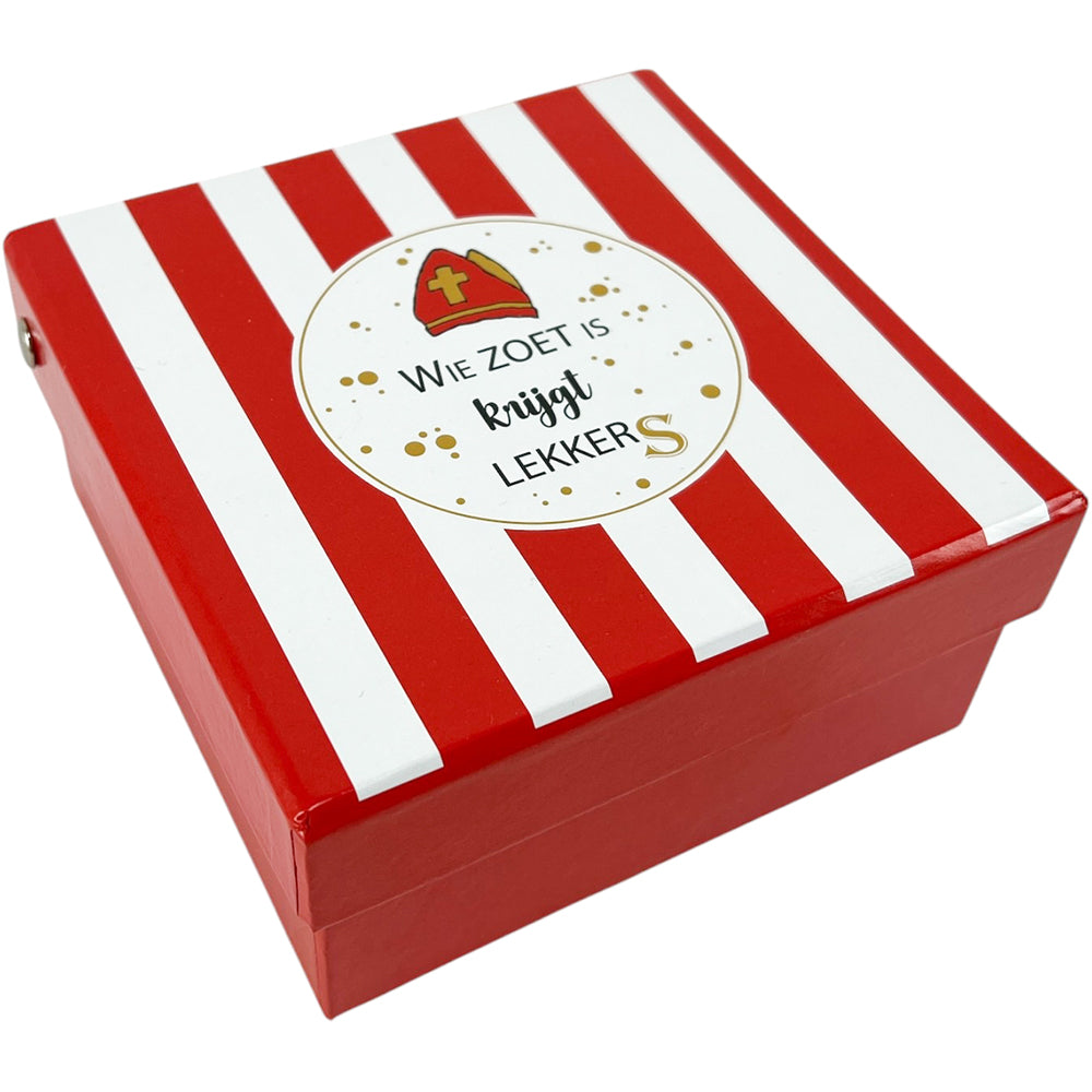 Coffret Saint-Nicolas avec 35 boules en chocolat (± 420g)