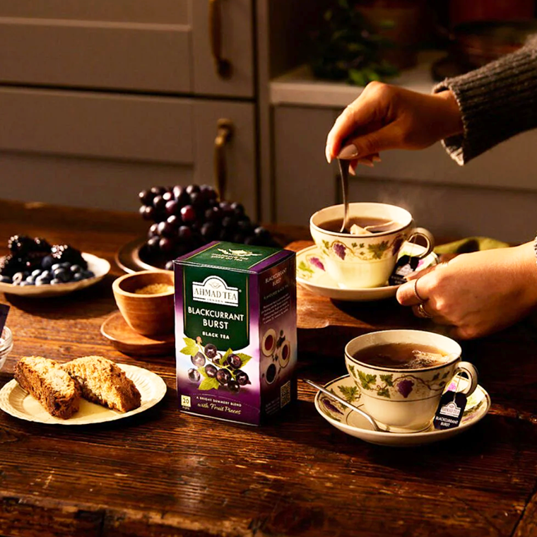Ahmad Tea Blackcurrant sfeer