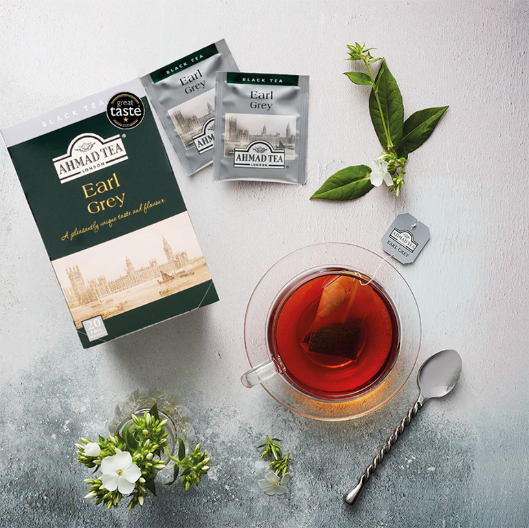 Ahmad Tea Earl Grey sfeer