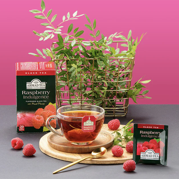 Ahmad Tea Raspberry sfeer