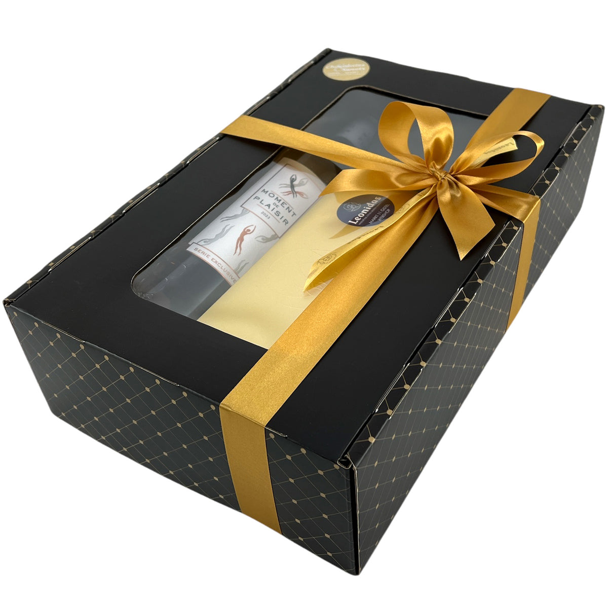 box 2025 pralines + wijn