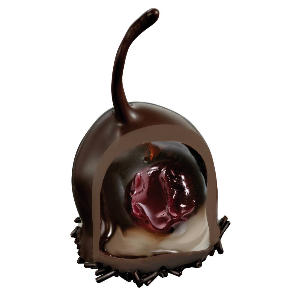 Cerisette fondant coupe