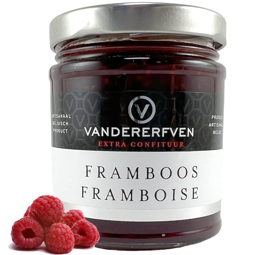 confituur framboos 215g