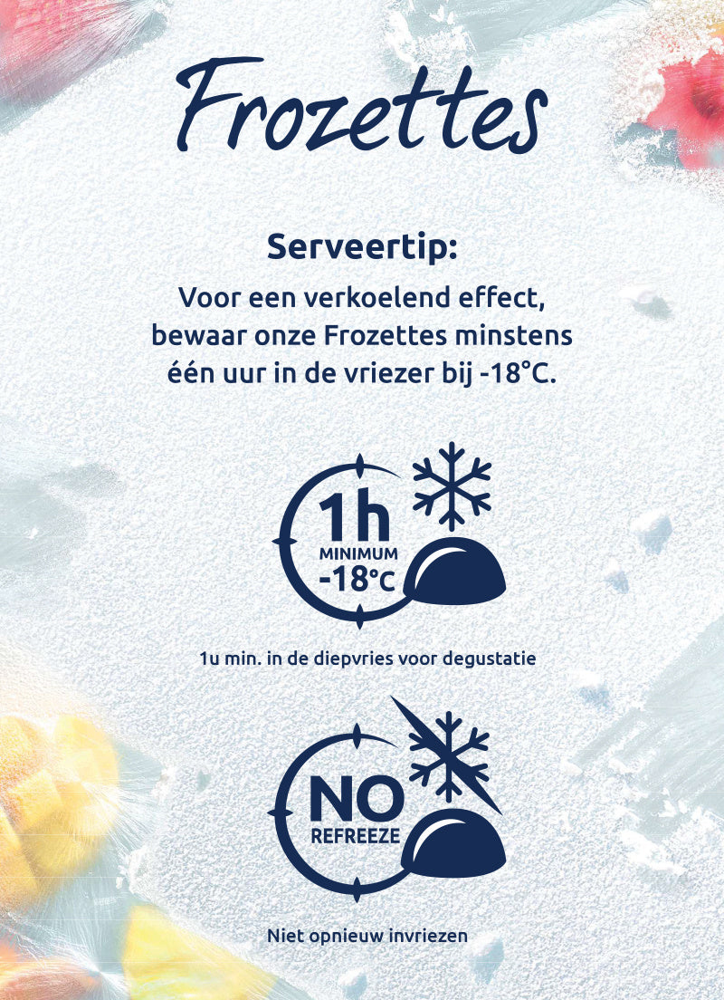 Frozettes serveertip NL