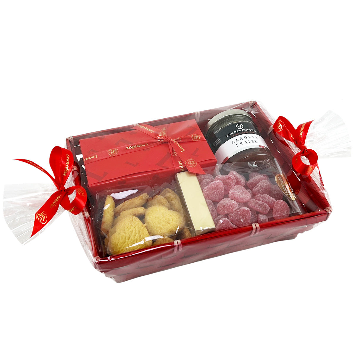 Geschenkmand love (S) ingepakt