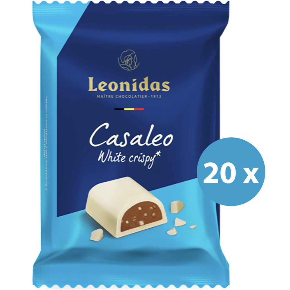 Gevulde tablet Casaleo wit 75g voordeelpak