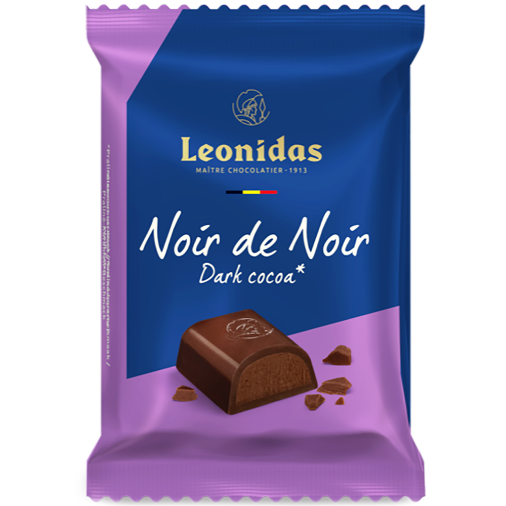 Gevulde tablet Noir de noir 75g
