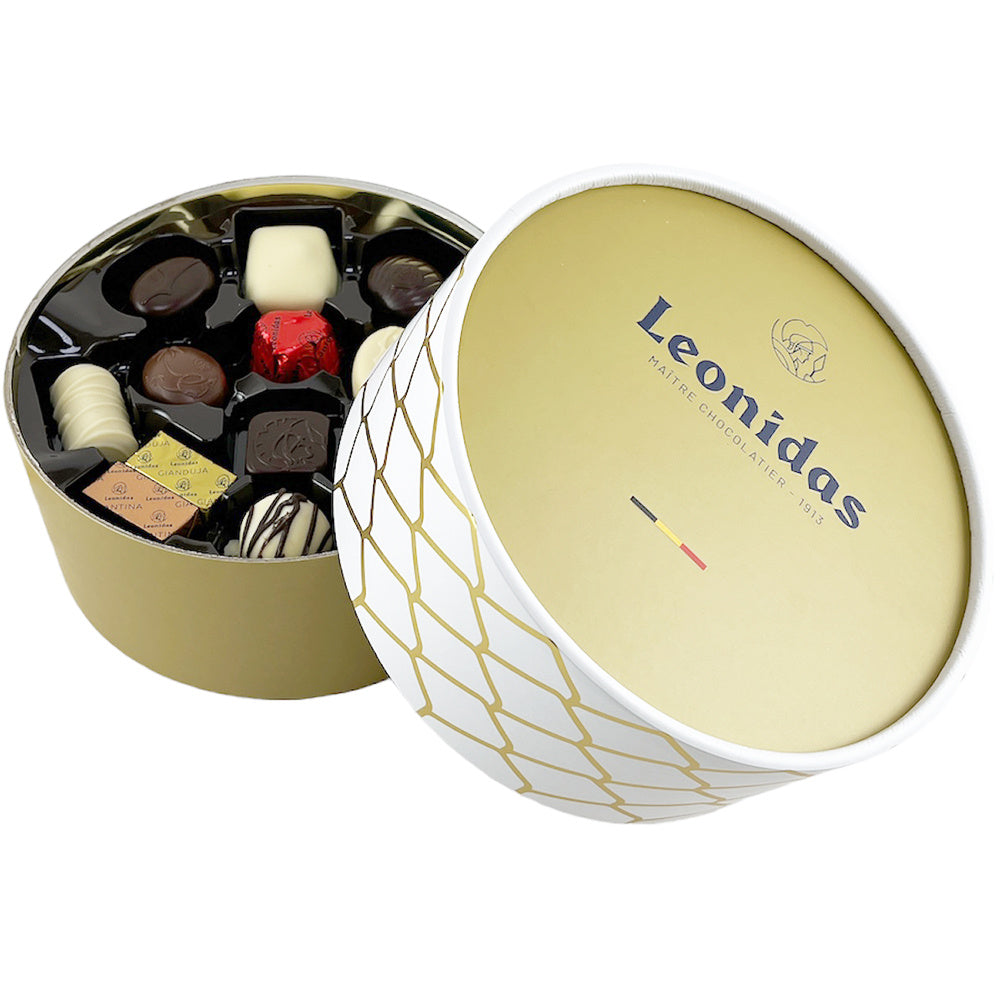 Gouden dora doos 26 pralines studio