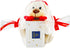 Kerstbeer + 250g pralines ingepakt