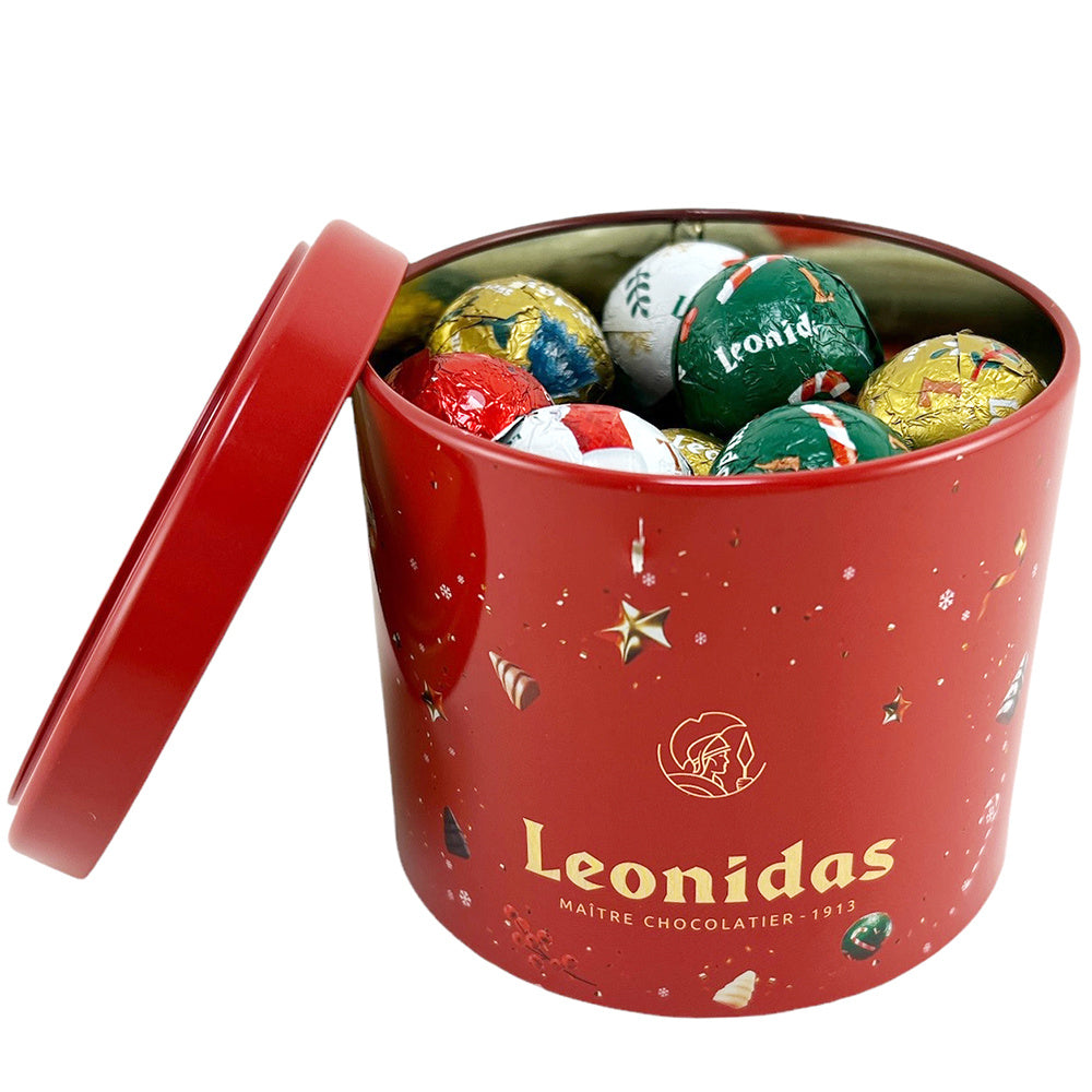 Kerstpotje metaal open