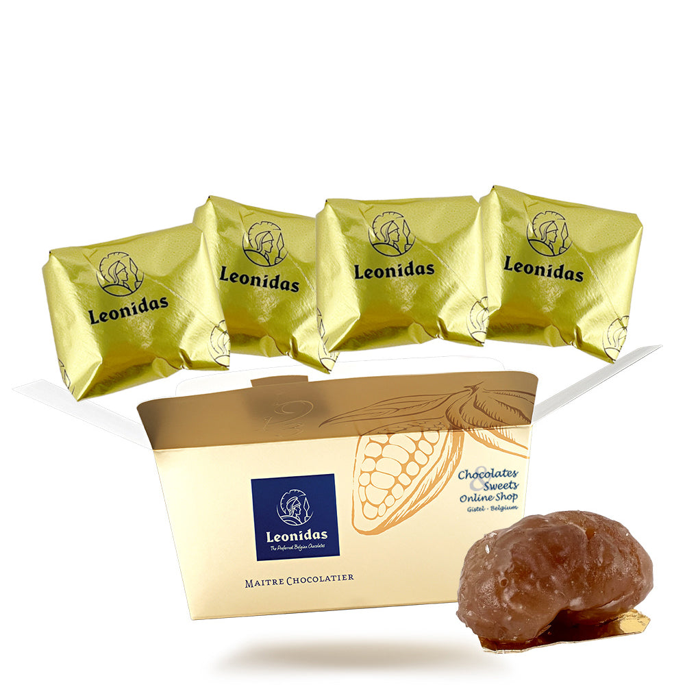 Leonidas ballotin marron glacés