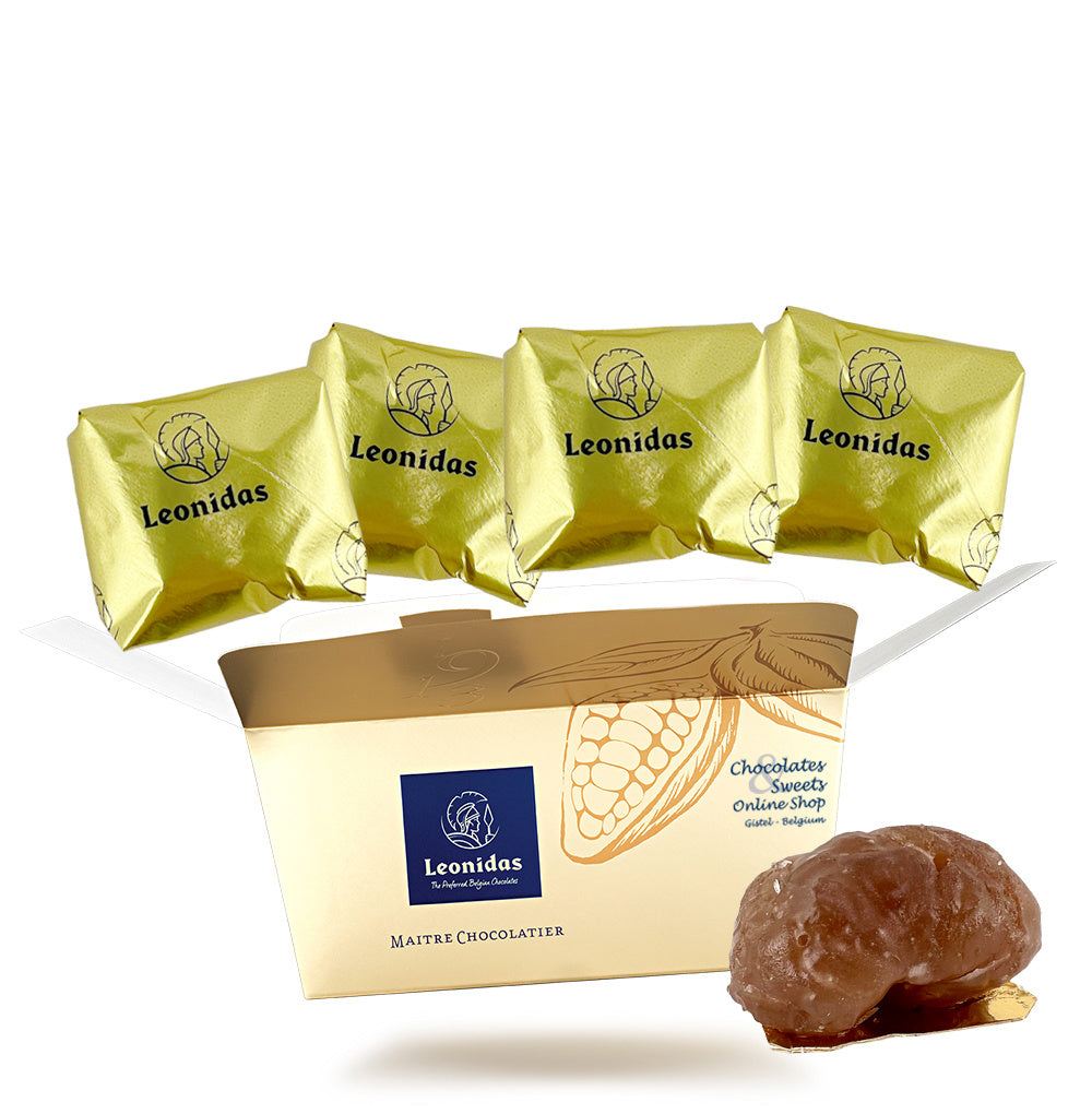 Leonidas ballotin marron glacés