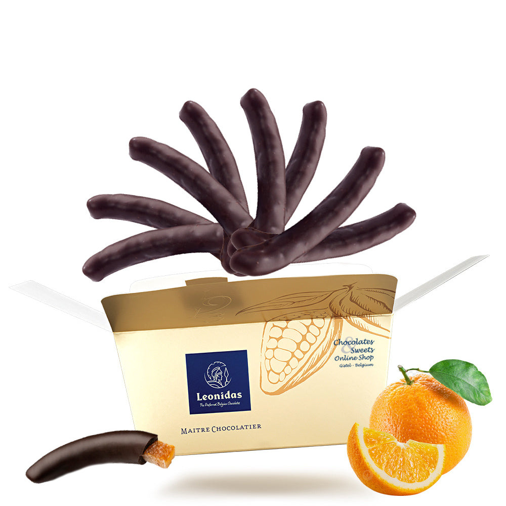Leonidas ballotin orangettes