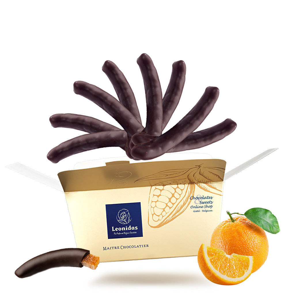 Leonidas ballotin orangettes