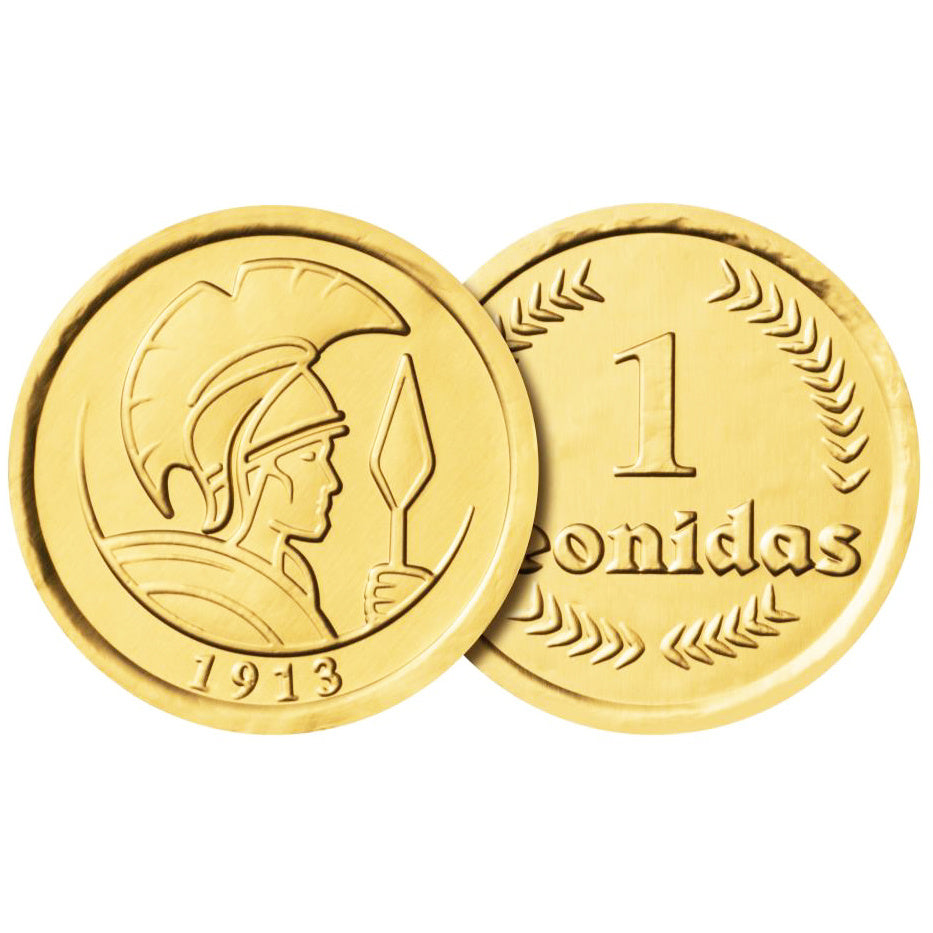 Leonidas chocolademunten ontwerp