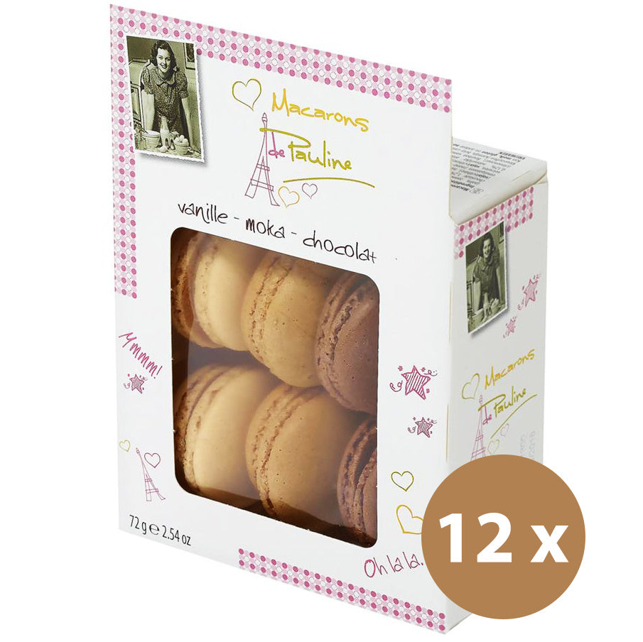 Macarons natuur voordeelpak