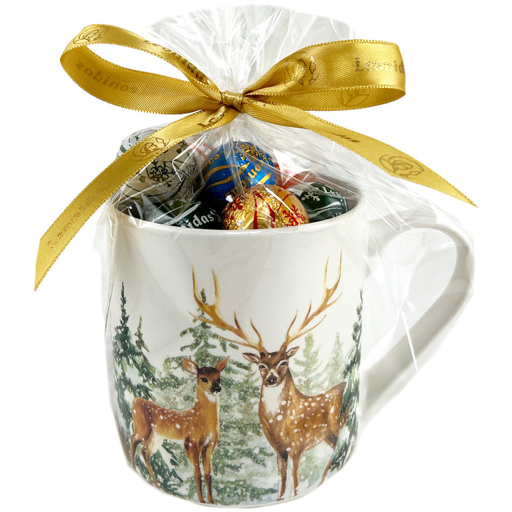 Mok Winter 250g feestballetjes ingepakt