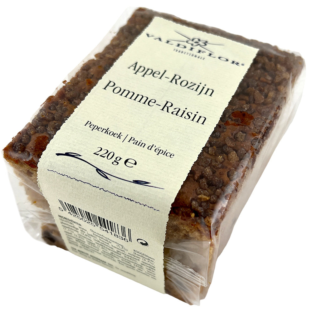 peperkoek appel-rozijnen