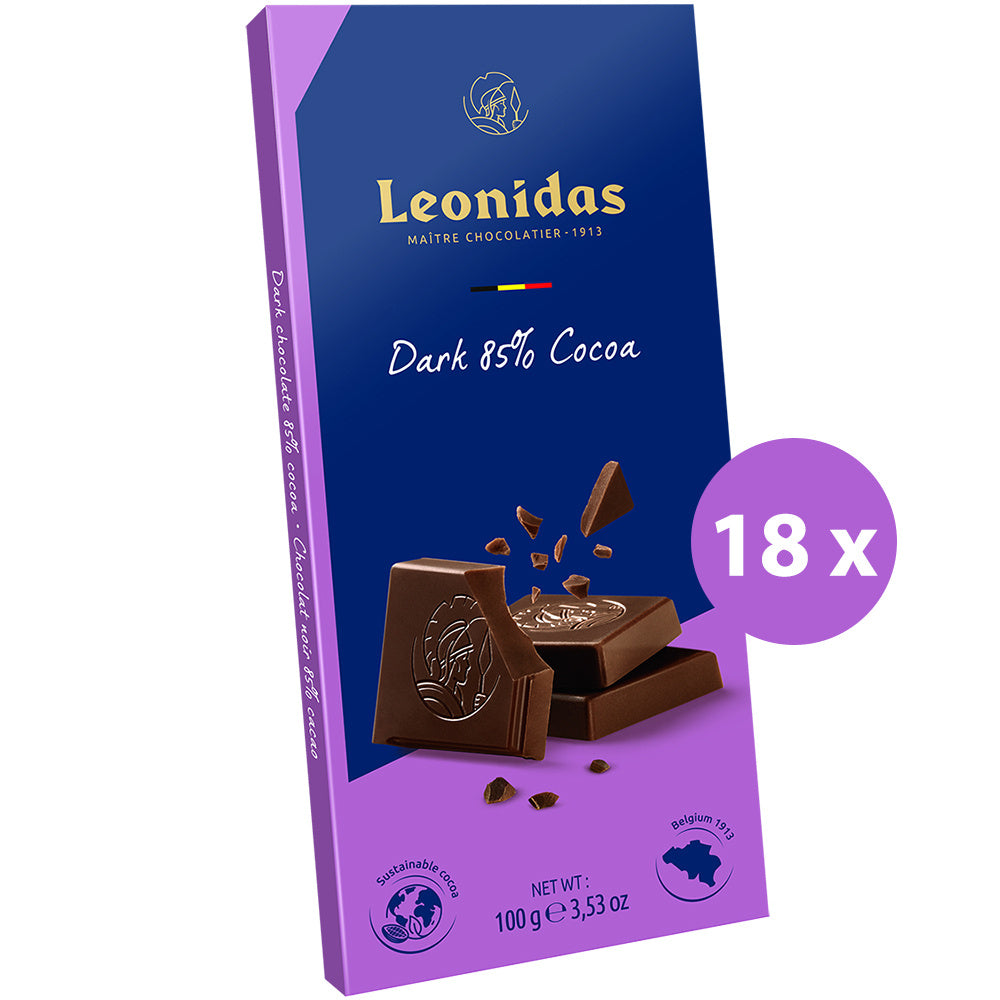 Tablet puur 85% cacao 100G voordeelpak