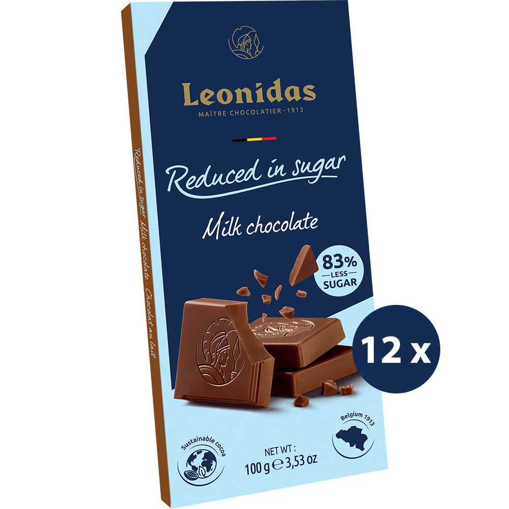 Tablet suikergereduceerd melk 100g voordeelpak