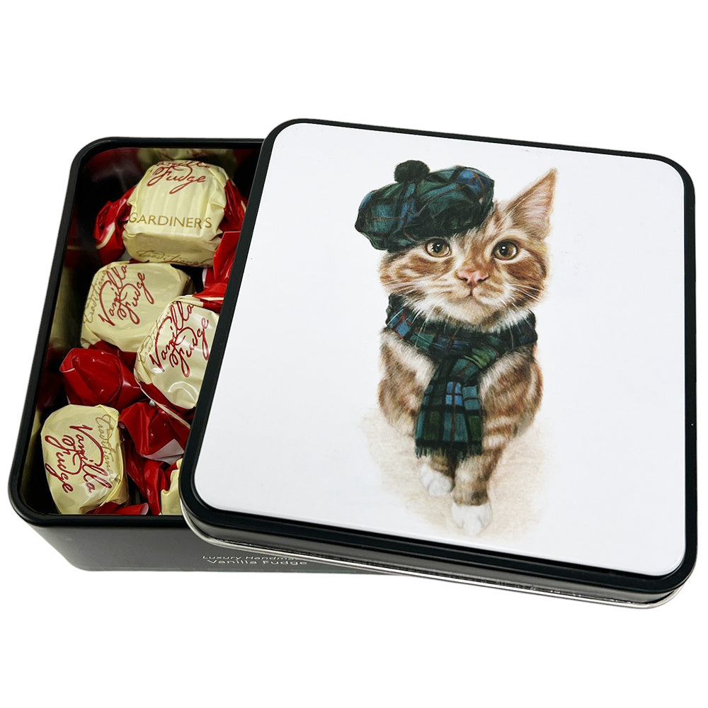 Tin Vanilla Fugde Tam O'ginger 120g open