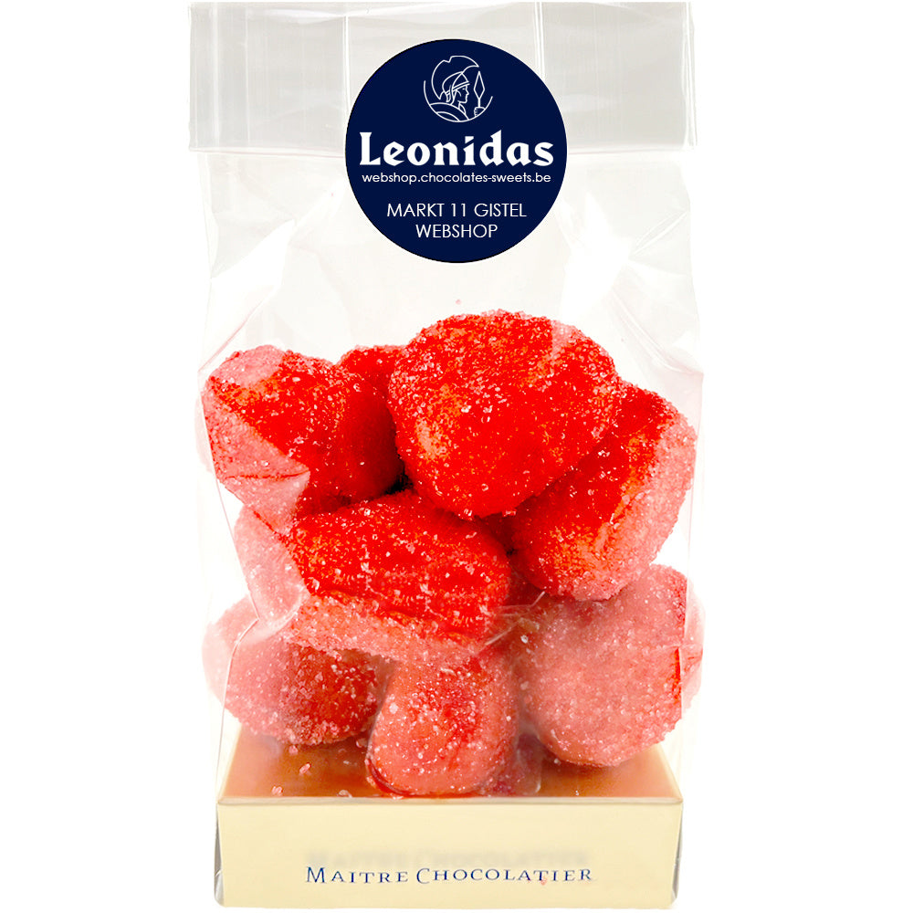 Zakje Aardbei marsepein 260g